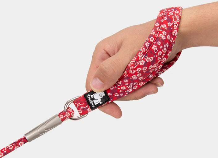 Cotton Floral Dog Leash