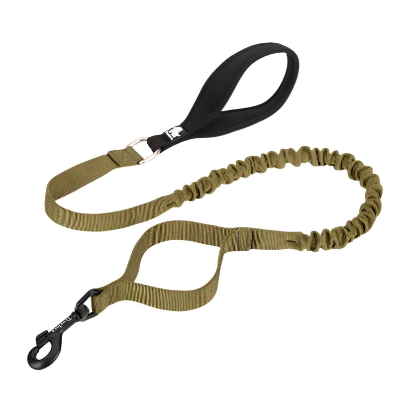 Flexible Bungee Dog Leash With Cushioned Handle
