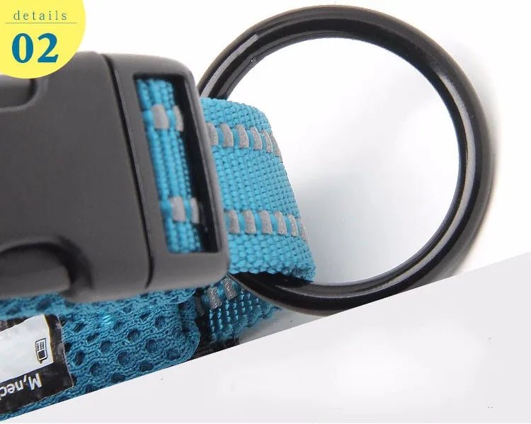 Heavy Duty Reflective Adjustable Nylon Dog Collar