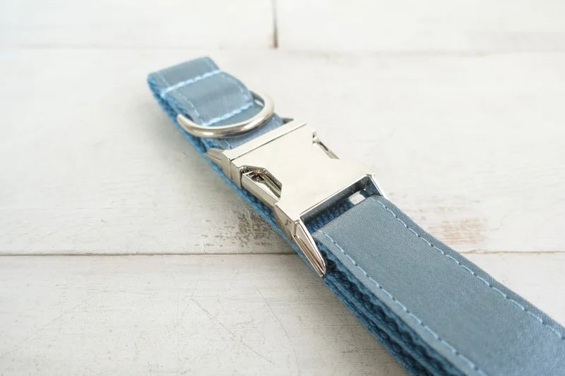 THE BLUE ICE Engraved Dog Collar
