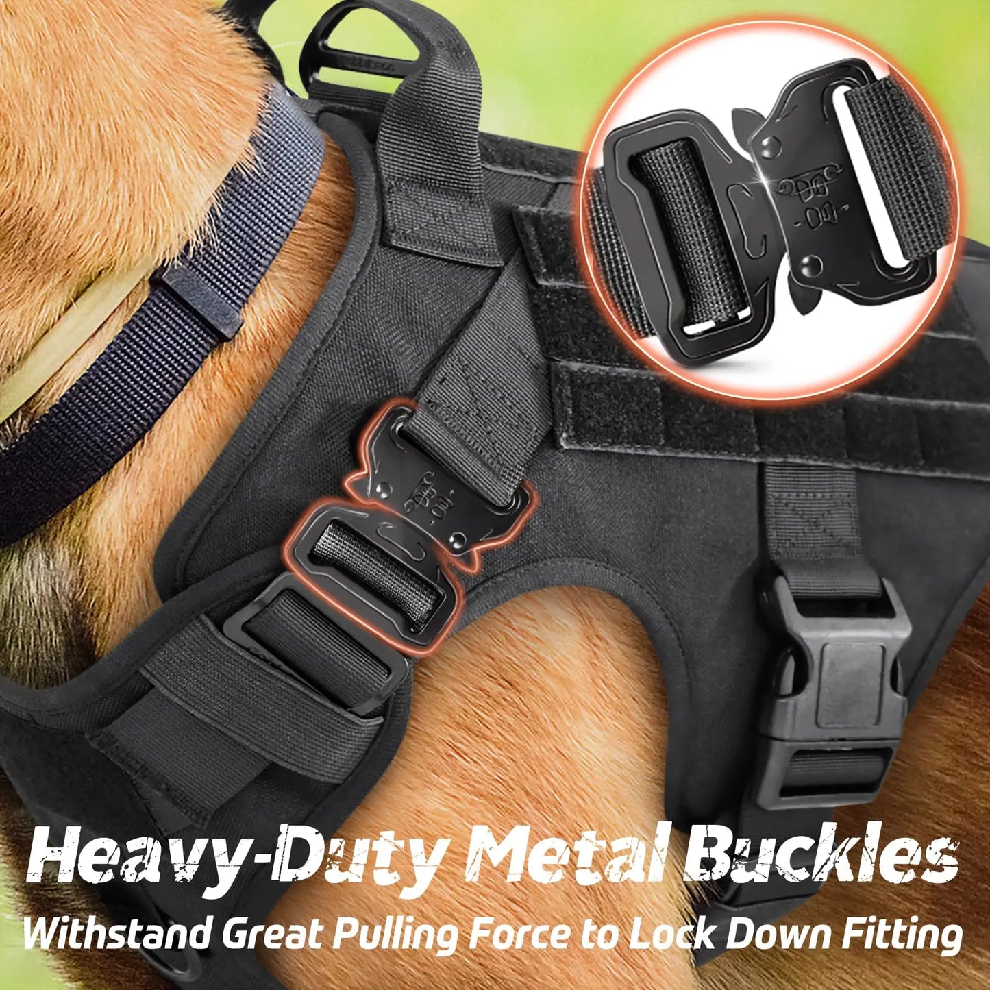 Tactical Dog Training Harness