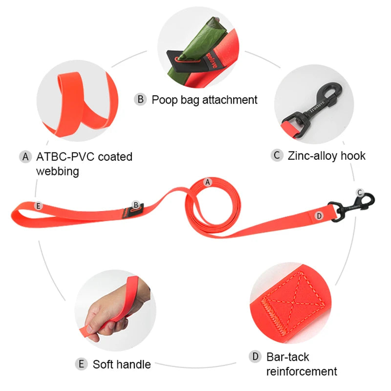 Waterproof Odour Proof Light Weight Dog Lead