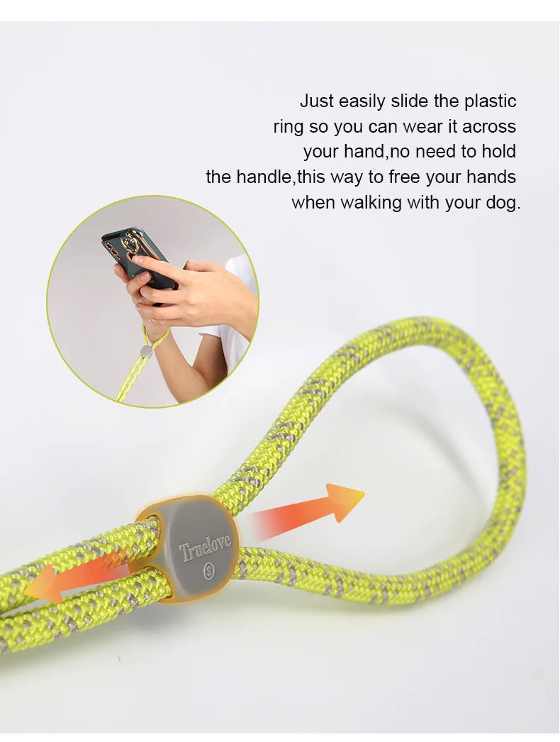 Lightweight Nylon Rope Dog Lead