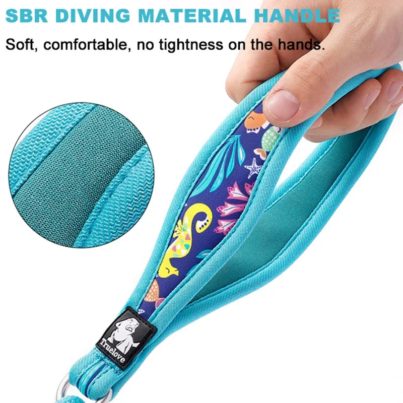 Neoprene-Padded Handle Dog Lead