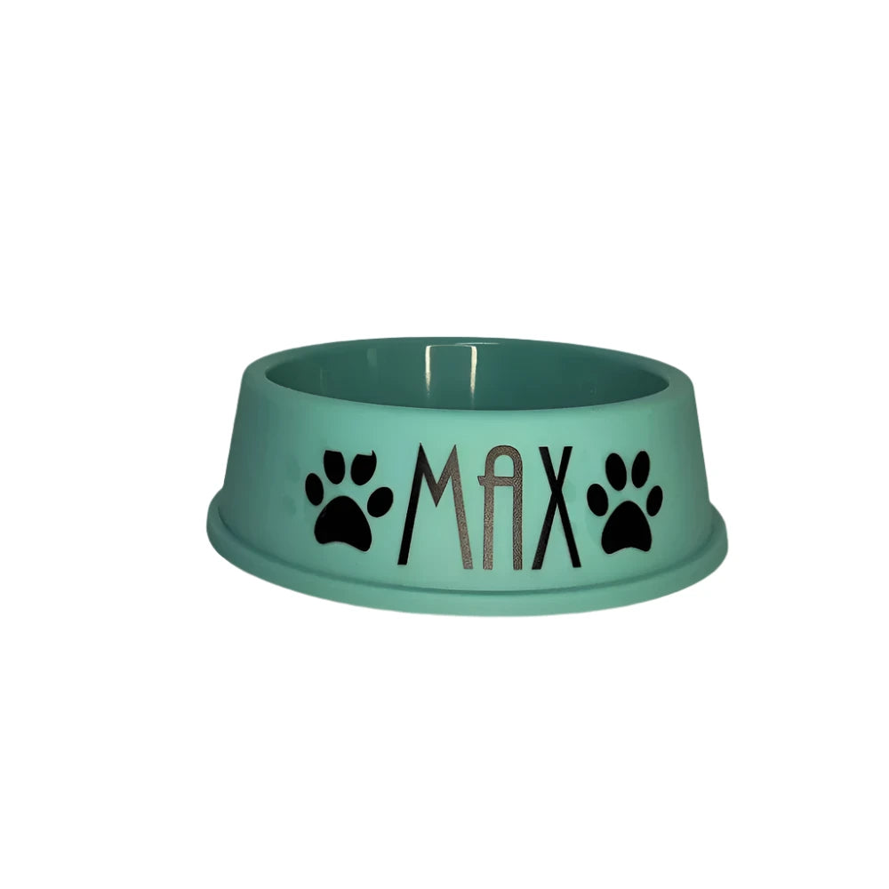Personalised Plastic Dog Bowl