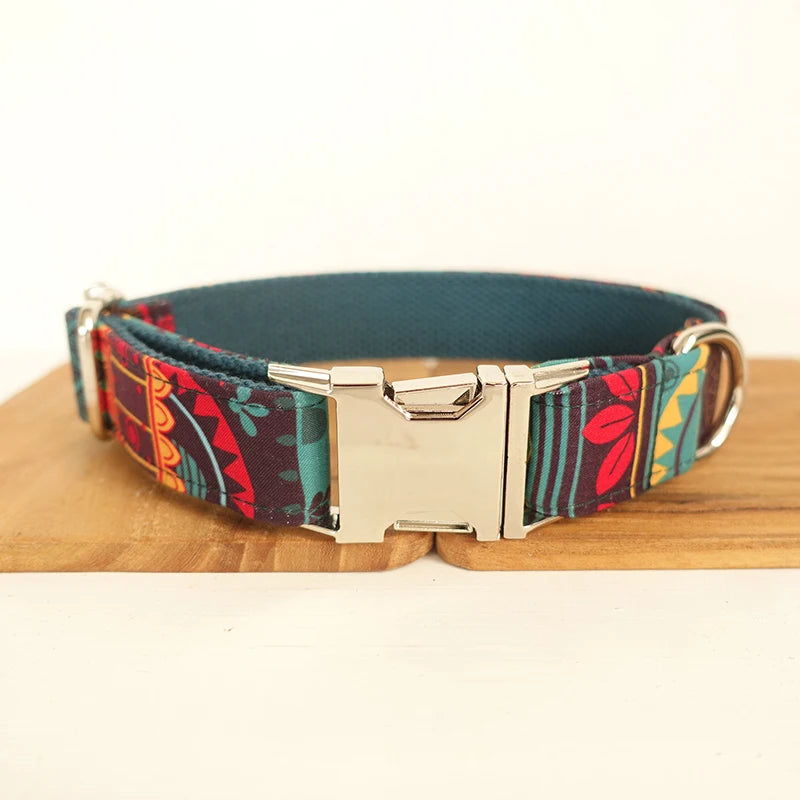 THE MAYA Engraved Dog Collar