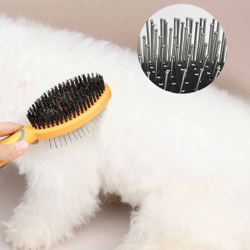 Double Sided Dog Brush