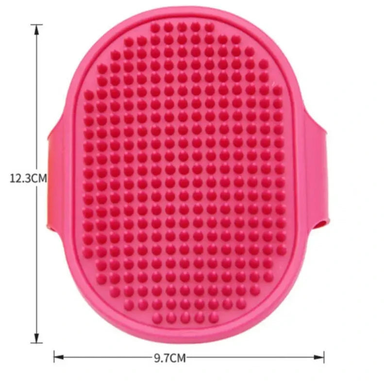 Soft Silicone Dog Bath Massage Comb