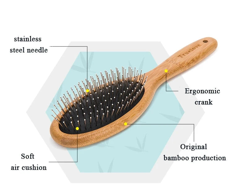 Bamboo Dog Brush