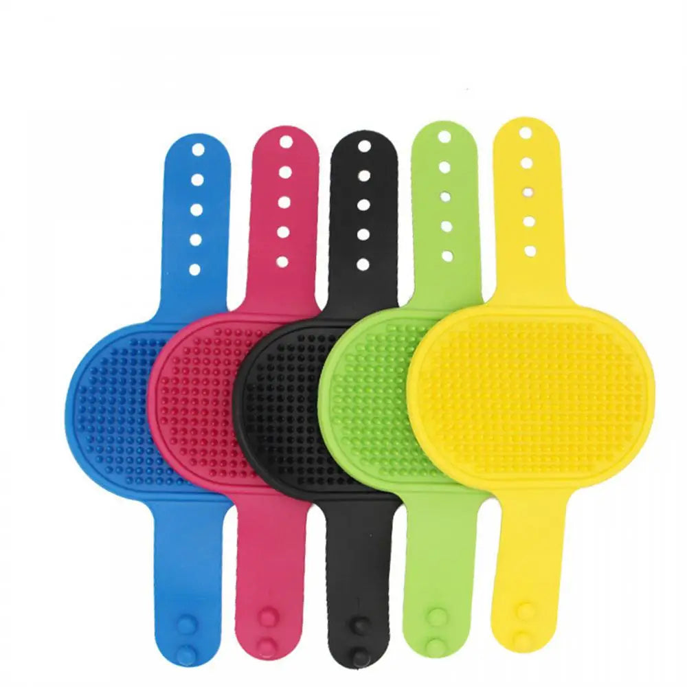 Soft Silicone Dog Bath Massage Comb