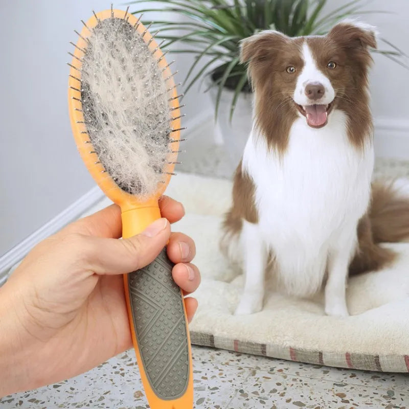 Double Sided Dog Brush