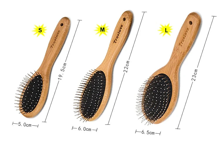 Bamboo Dog Brush