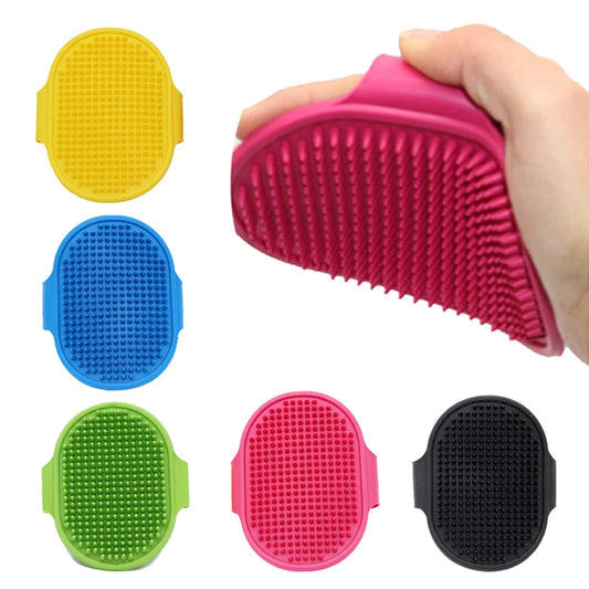 Soft Silicone Dog Bath Massage Comb
